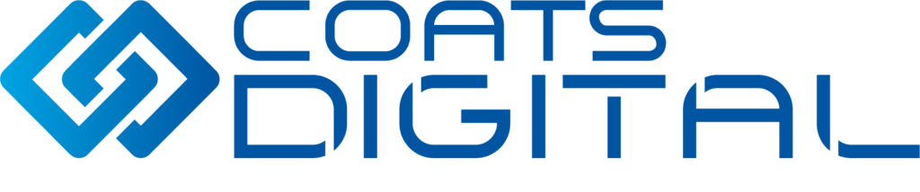 The logo of supply chain data and connectivity technology provider Coats Digital.