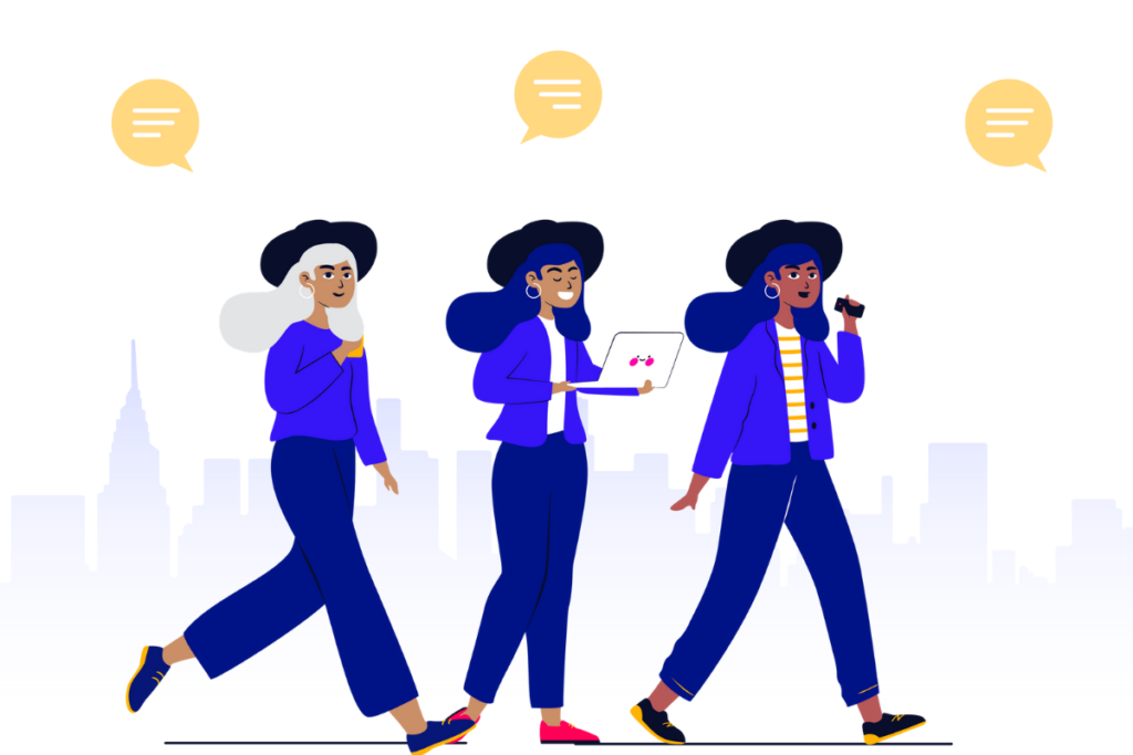 Visualisation exploring the concept of intelligent retail planning.