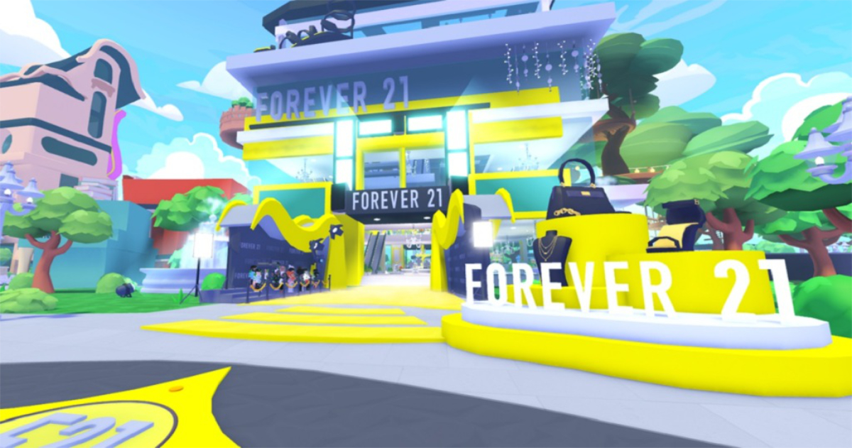 Forever 21 allowed Metaverse shopping customers to curate their own collections in a virtual environment.