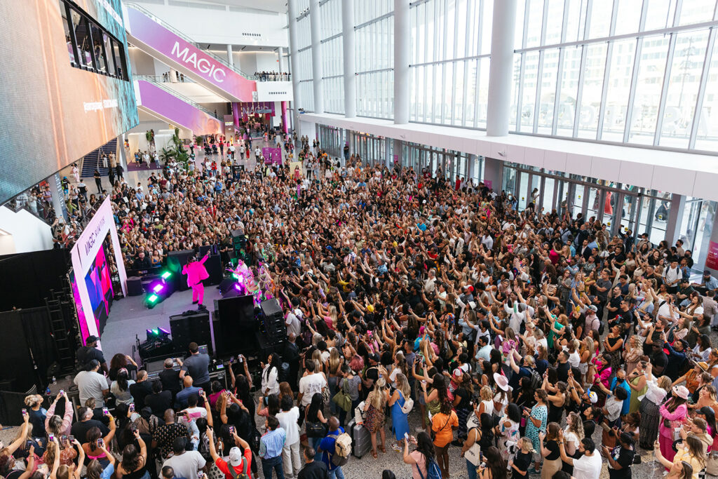 T-Pain leads the party at SOURCING at MAGIC, where The Interline partnered with the organisers to bring fashion technology to life.