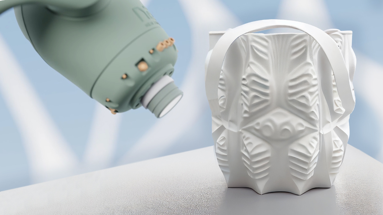 Robotic application of novel materials is a key way that fashion can look to revolutionise its factories, rather than relying on analogue cutting, sewing, and knitting.